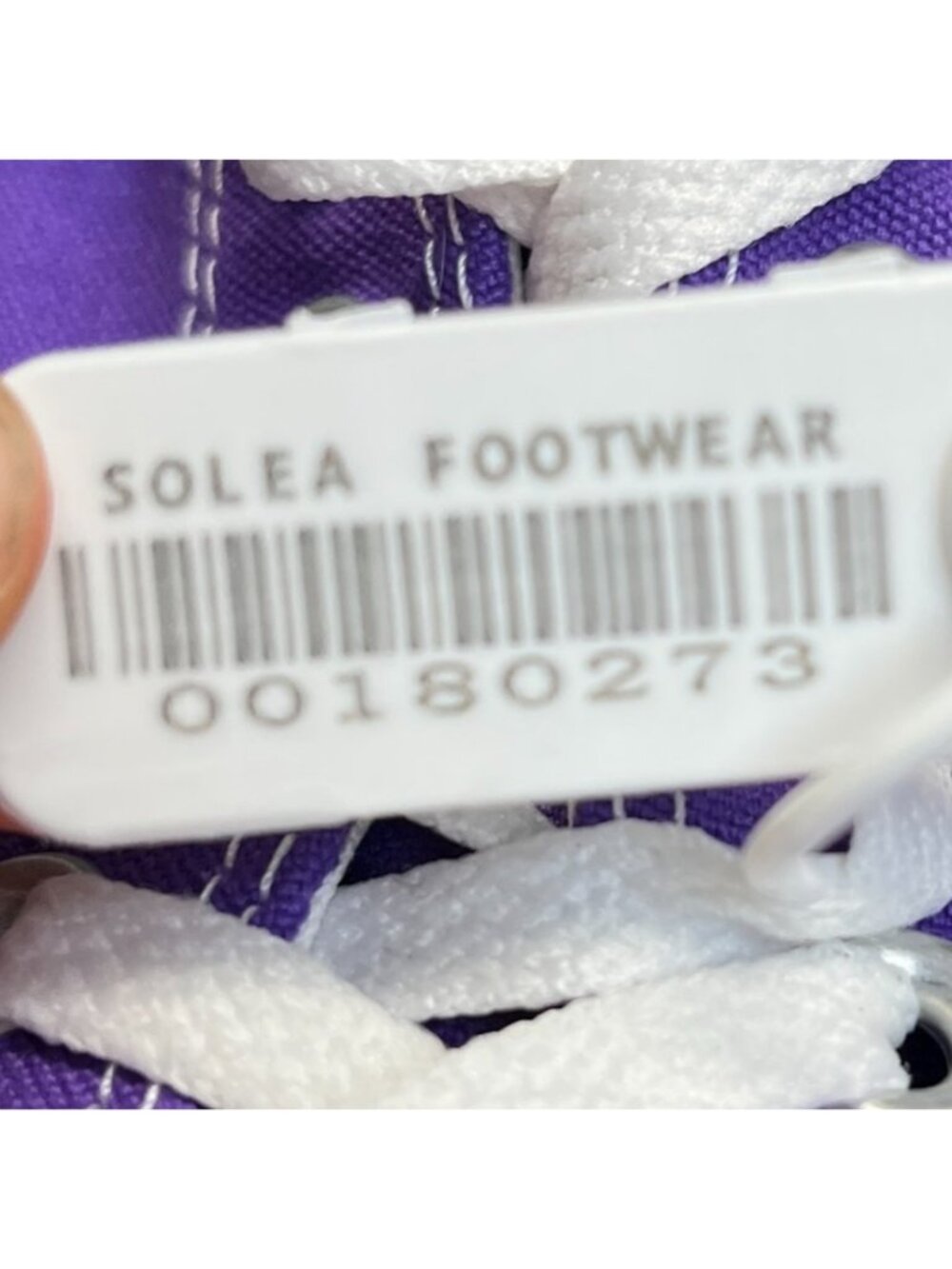 Converse Chuck Taylor All Star Low Womens Size 7 Purple Athletic Shoes Sneakers - Picture 9 of 9